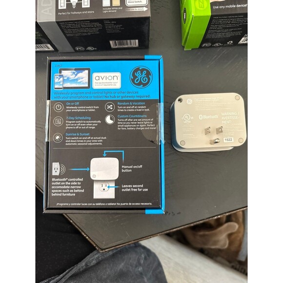 GE Plug-in Smart Dimmer Bluetooth set of 2 - Picture 2 of 8